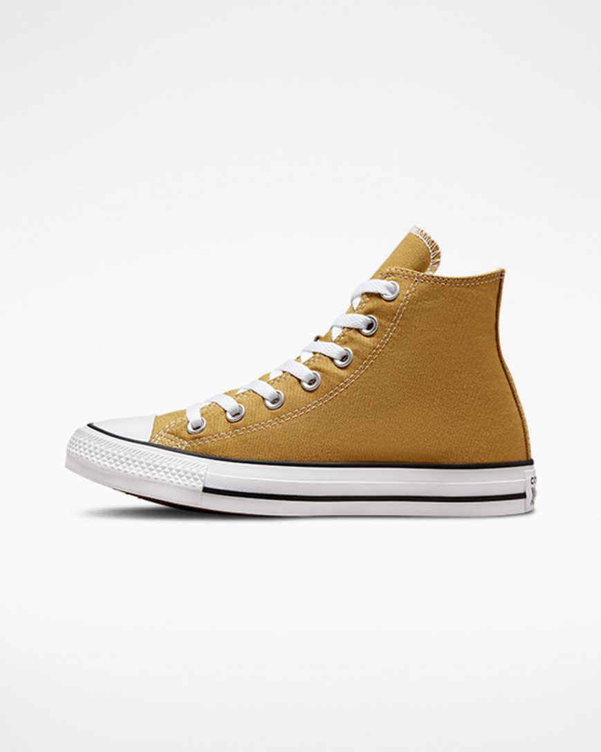 Men's Converse Chuck Taylor All Star Seasonal Color High Top Shoes Orange | AU 5604EB